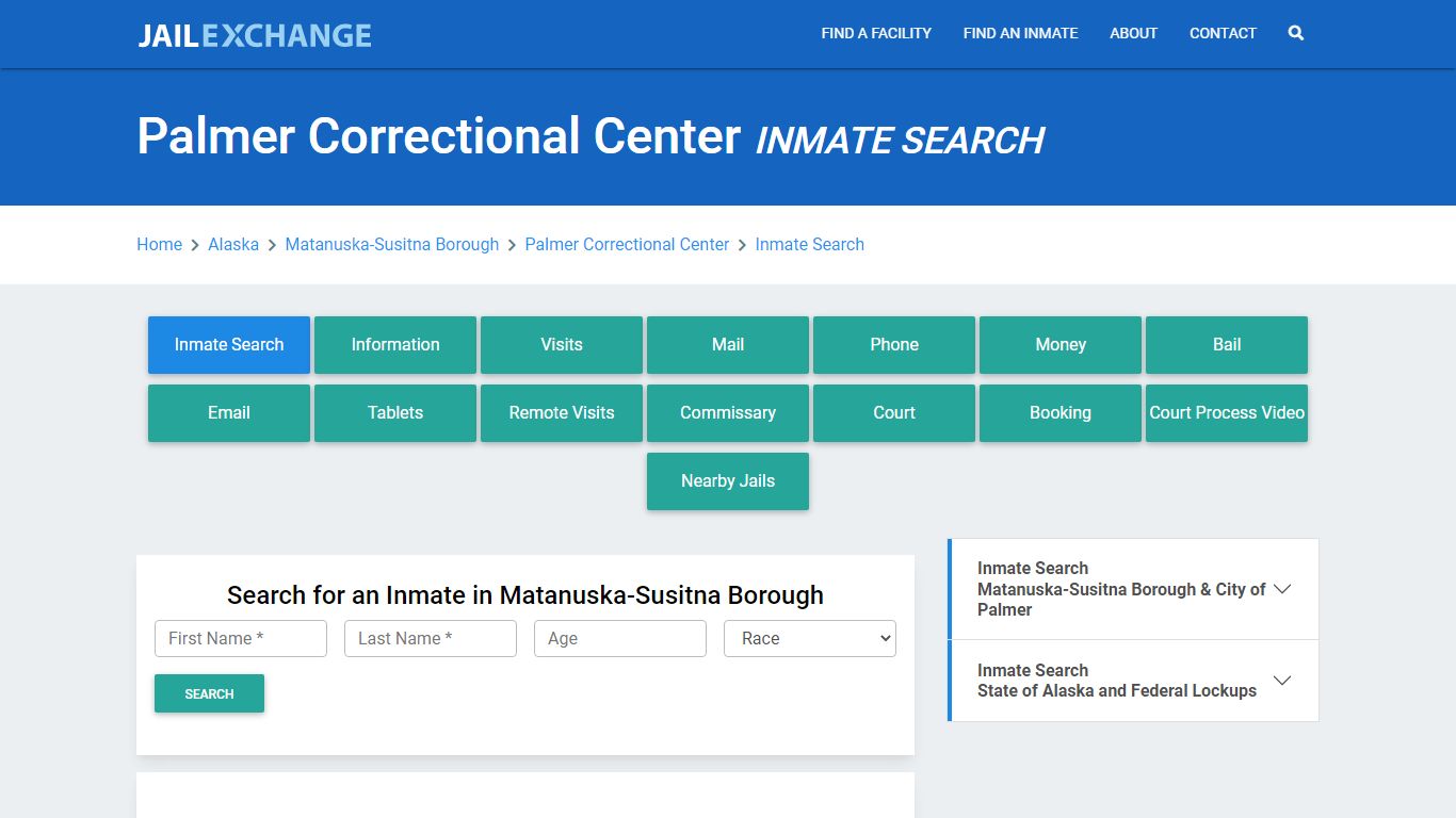 Palmer Correctional Center, AK Inmate Search: Roster & Mugshots